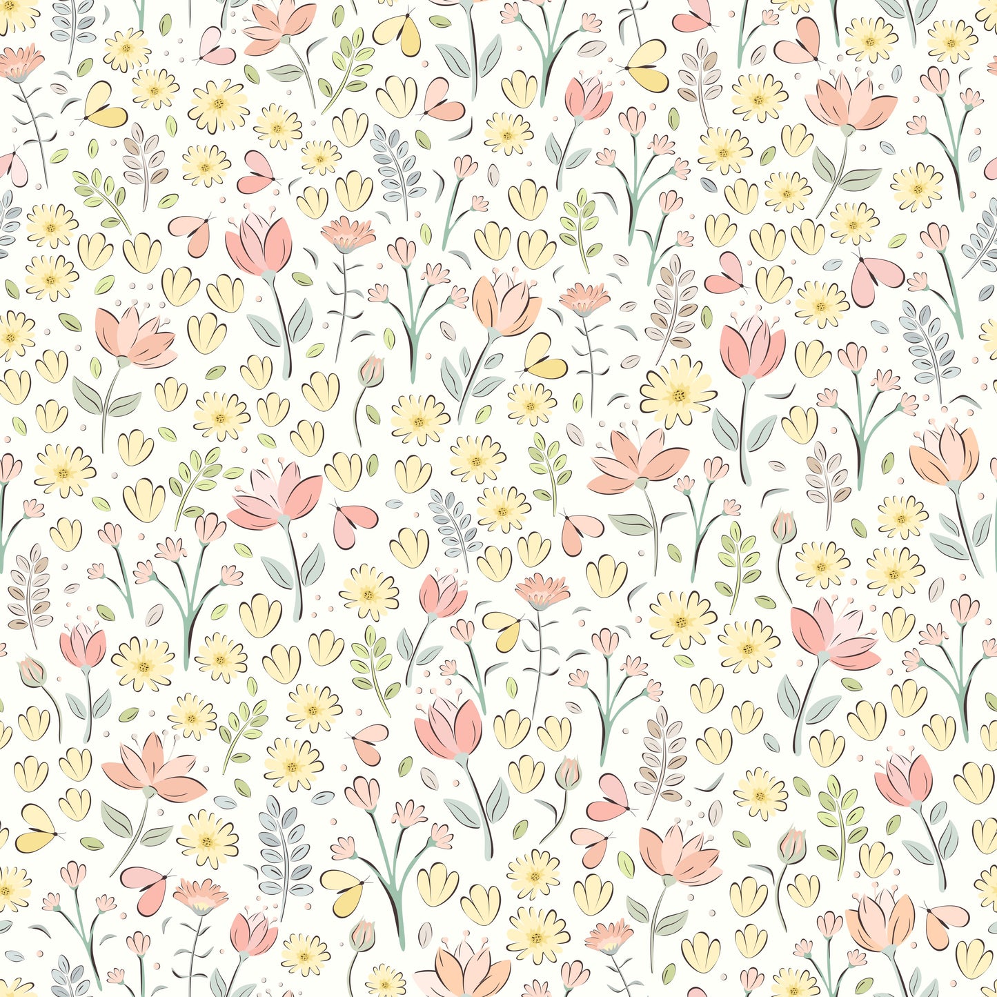 Danielle Wildflower Embroidered Bubble