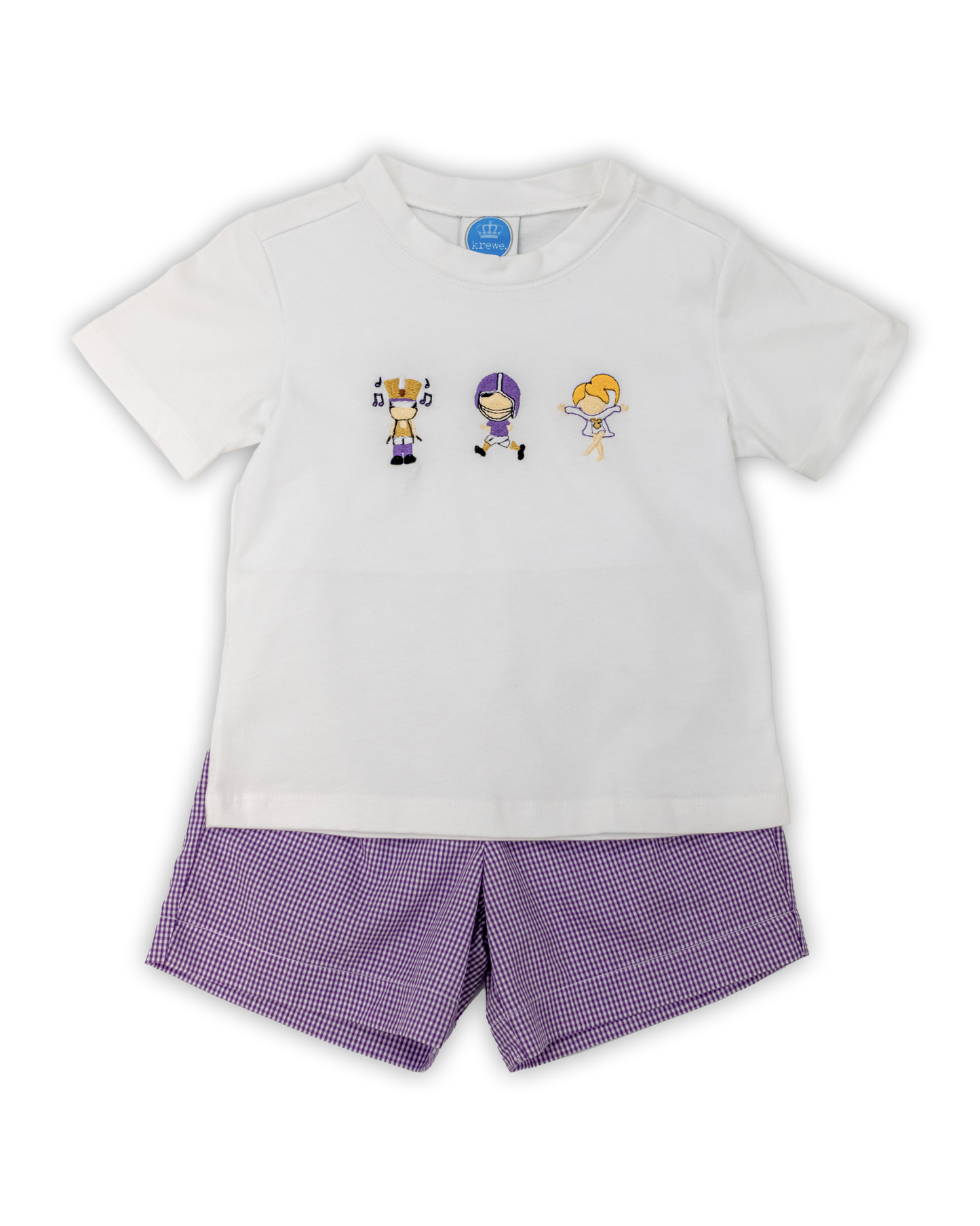 LSU Spirit Short Set