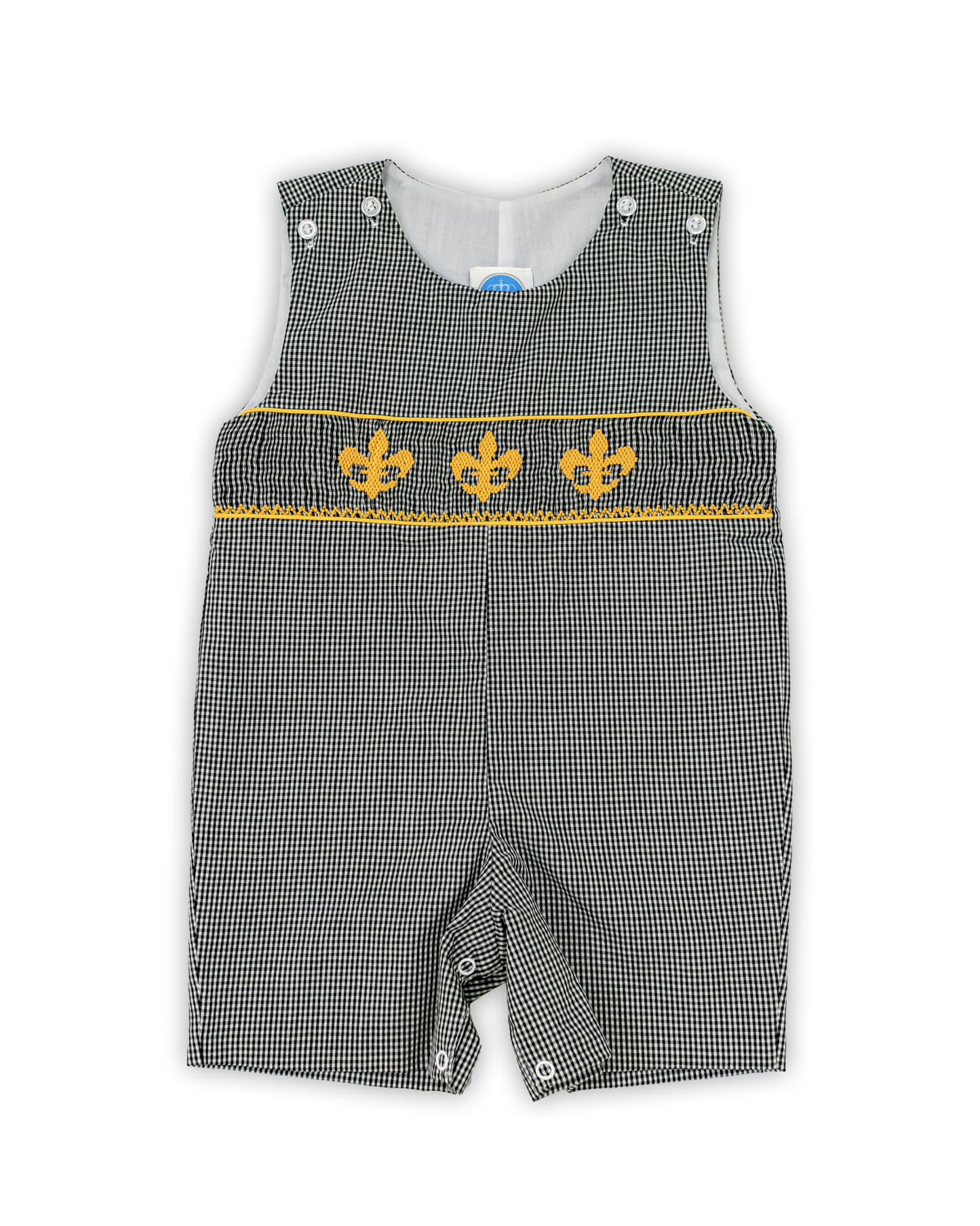 Fleur de Lis Smocked Jon Jon