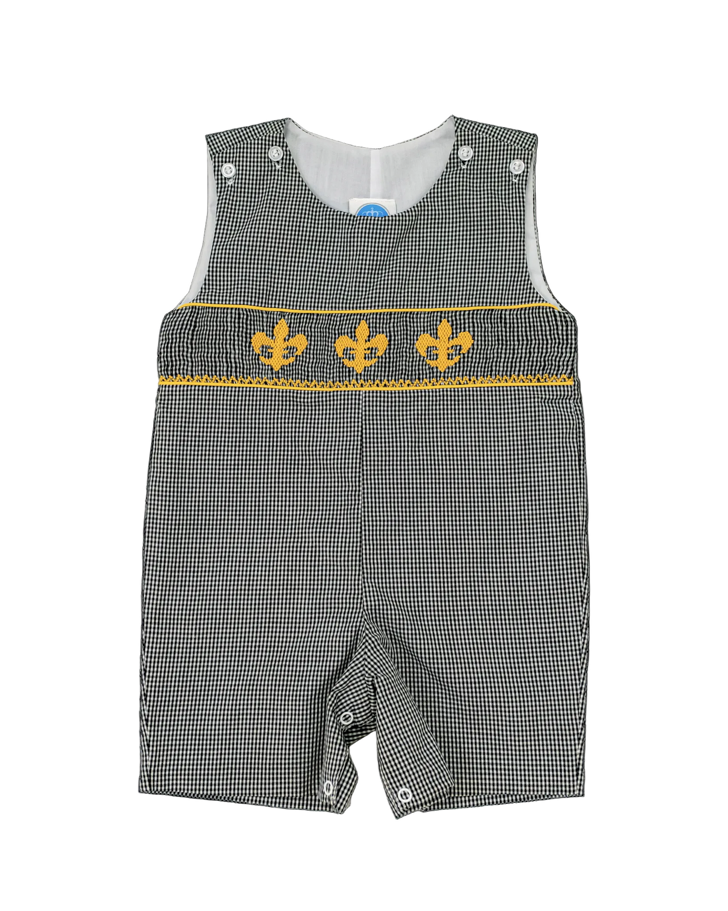 Fleur de Lis Smocked Jon Jon