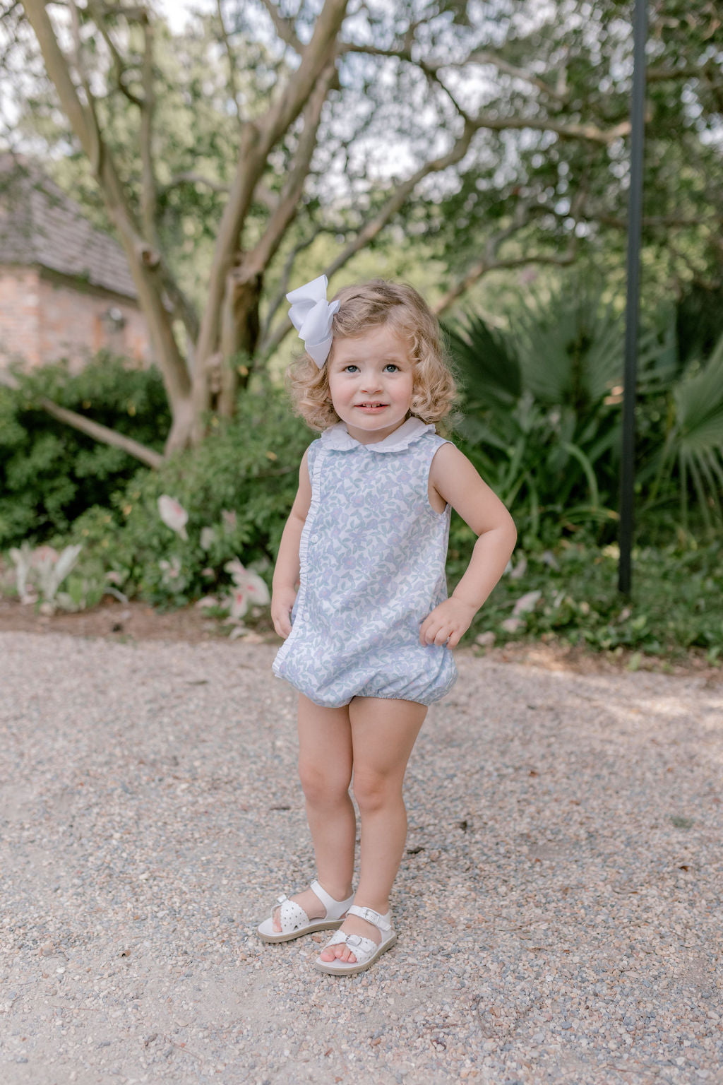 Pastel Floral Scallop Bubble