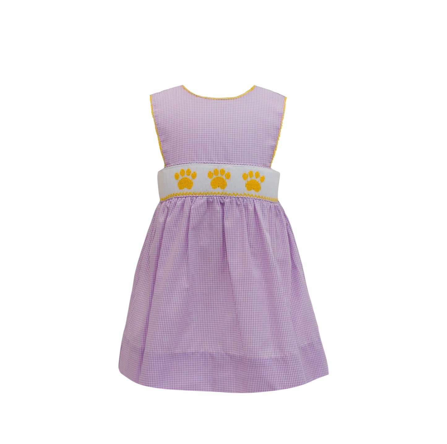 Tiger Paw Smocked Sundress