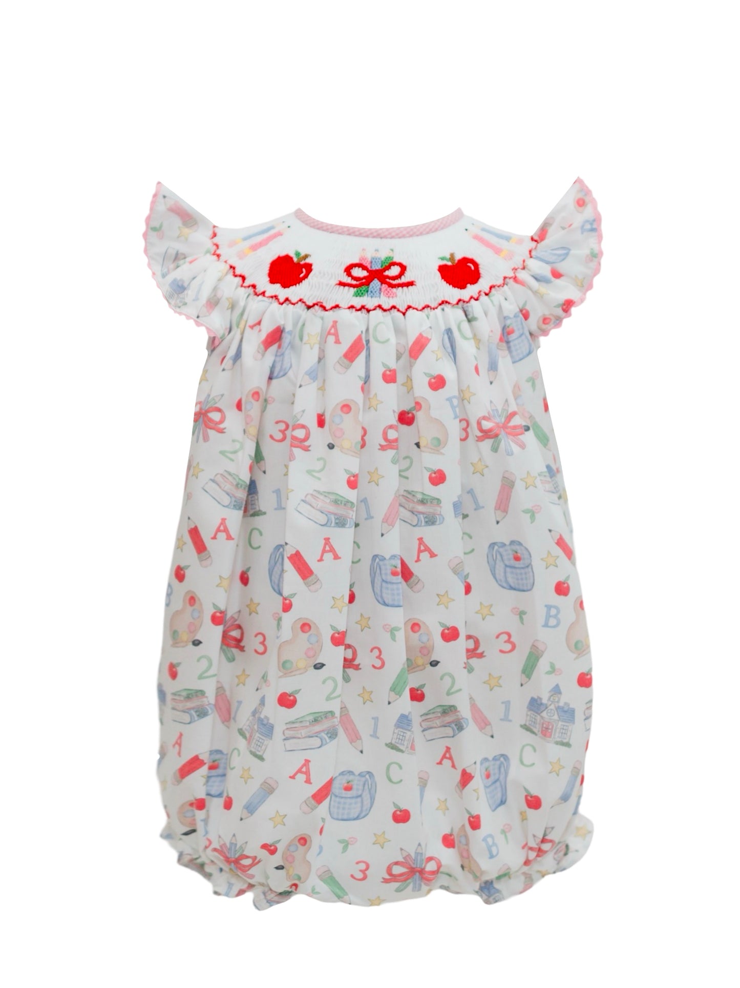 School Days Bishop Smock Bubble