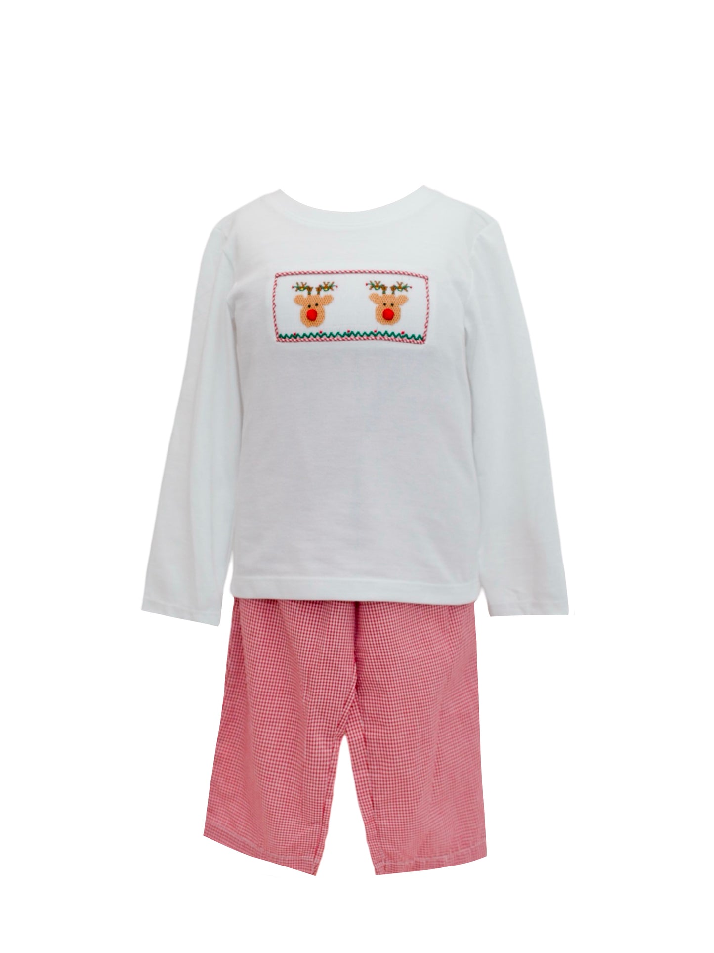 Rudolph Smock Long Sleeve Pant Set
