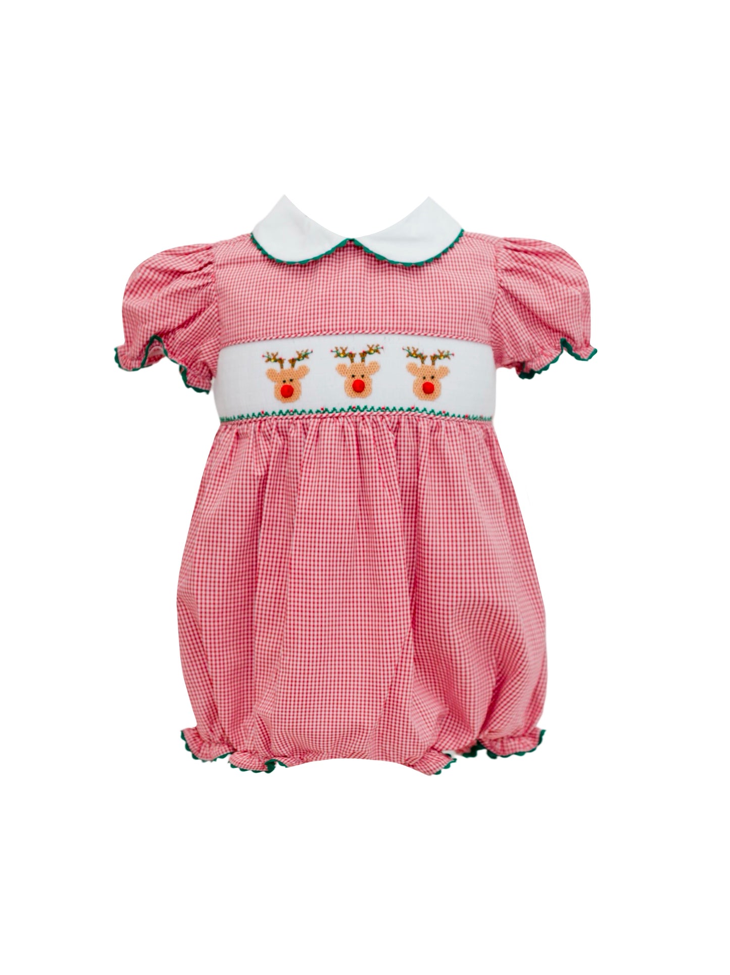 Rudolph Smock Girls Bubble