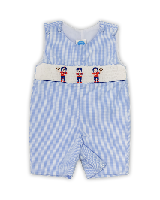 Blue Smocked Football Players Jon Jon