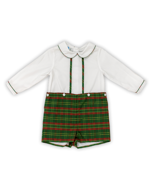 Christmas Plaid Bobbysuit