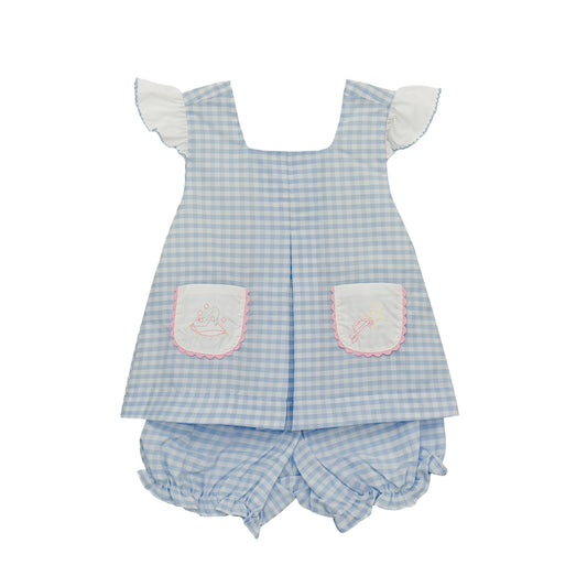 Gabby Pleat Bloomer Set, Once Upon A Time