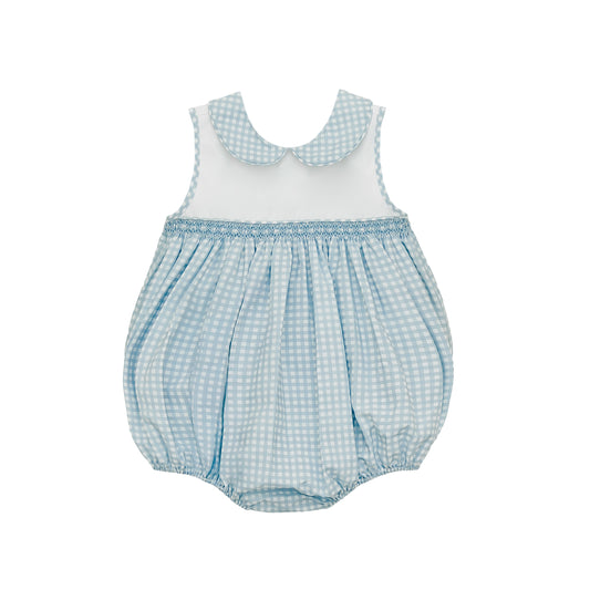 Teddy Bubble, Classic Blue Gingham