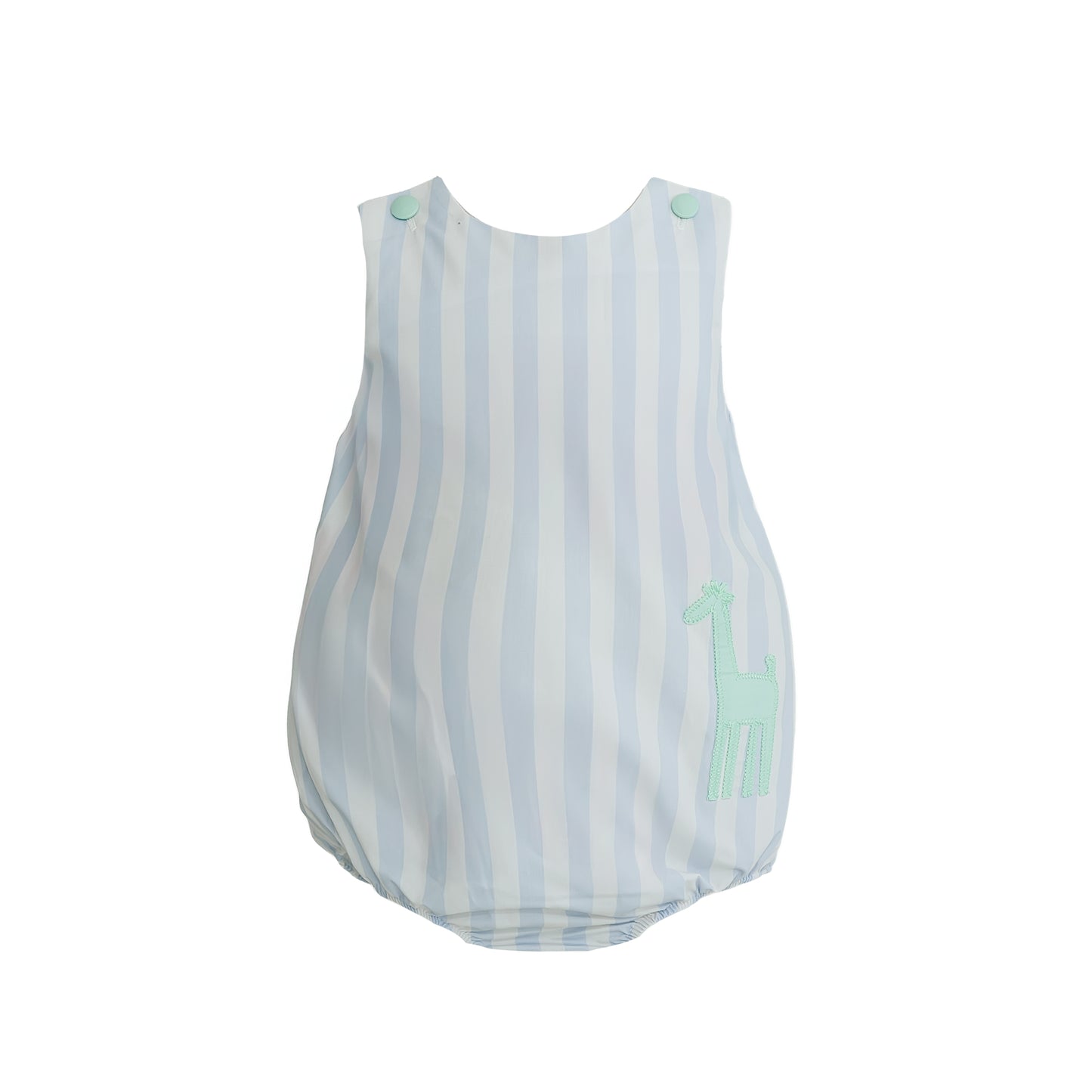 Brooks Striped Giraffe Applique Bubble