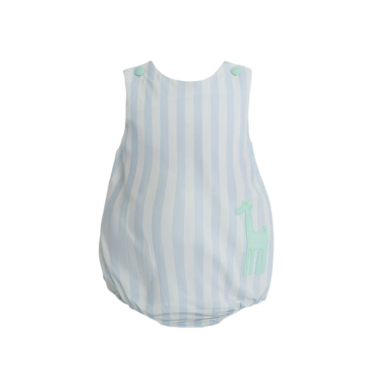 Brooks Striped Giraffe Applique Bubble