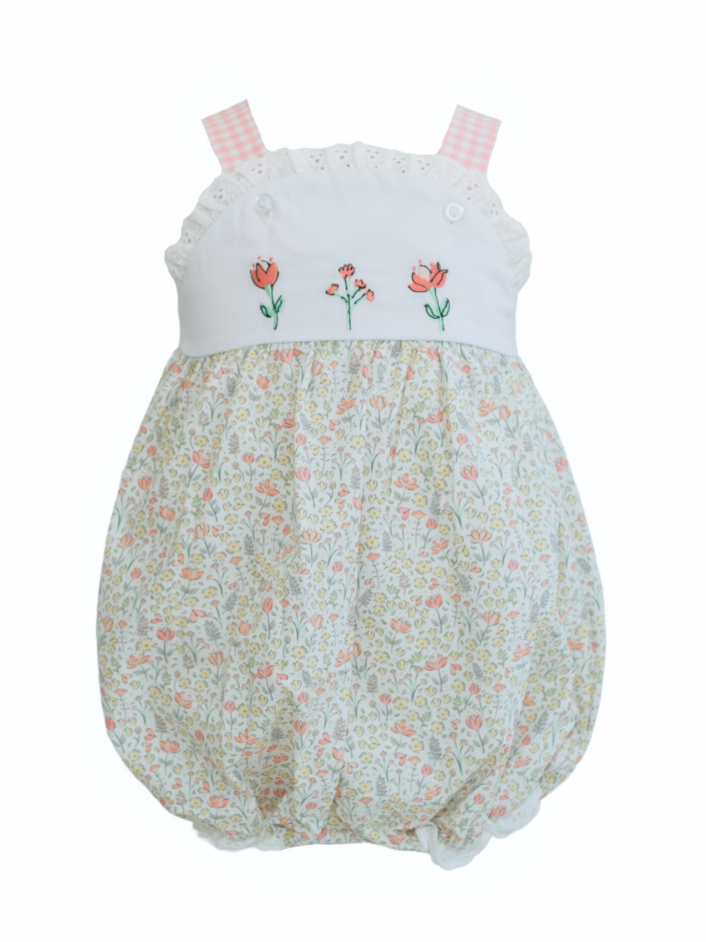 Danielle Wildflower Embroidered Bubble