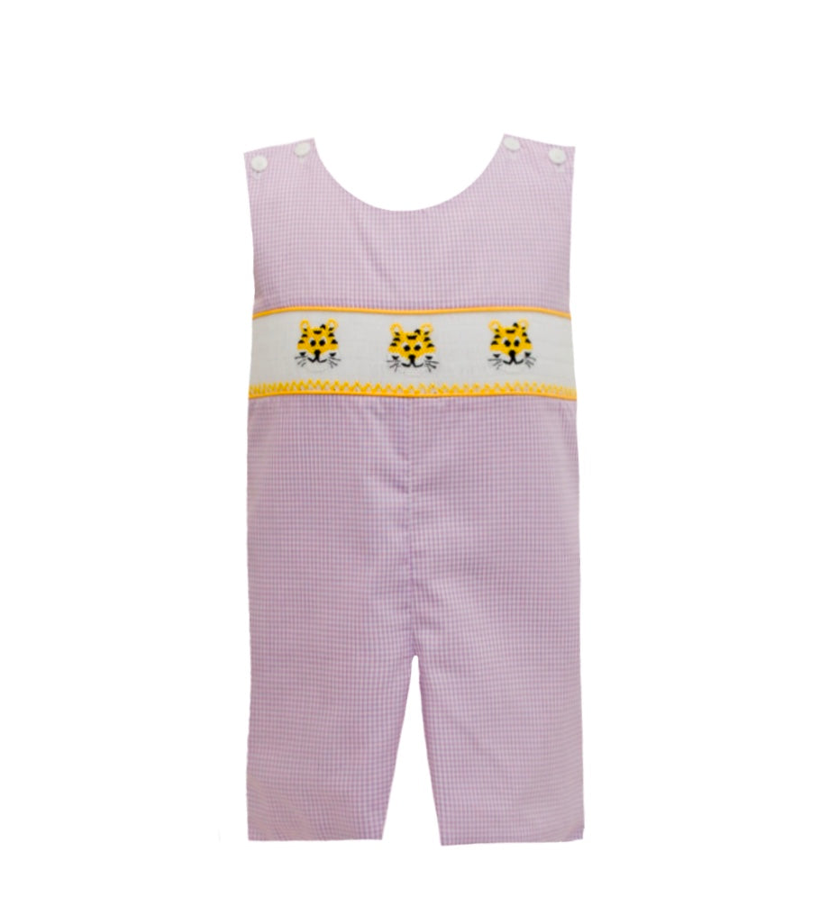 Lavender Tiger Smock Jon Jon