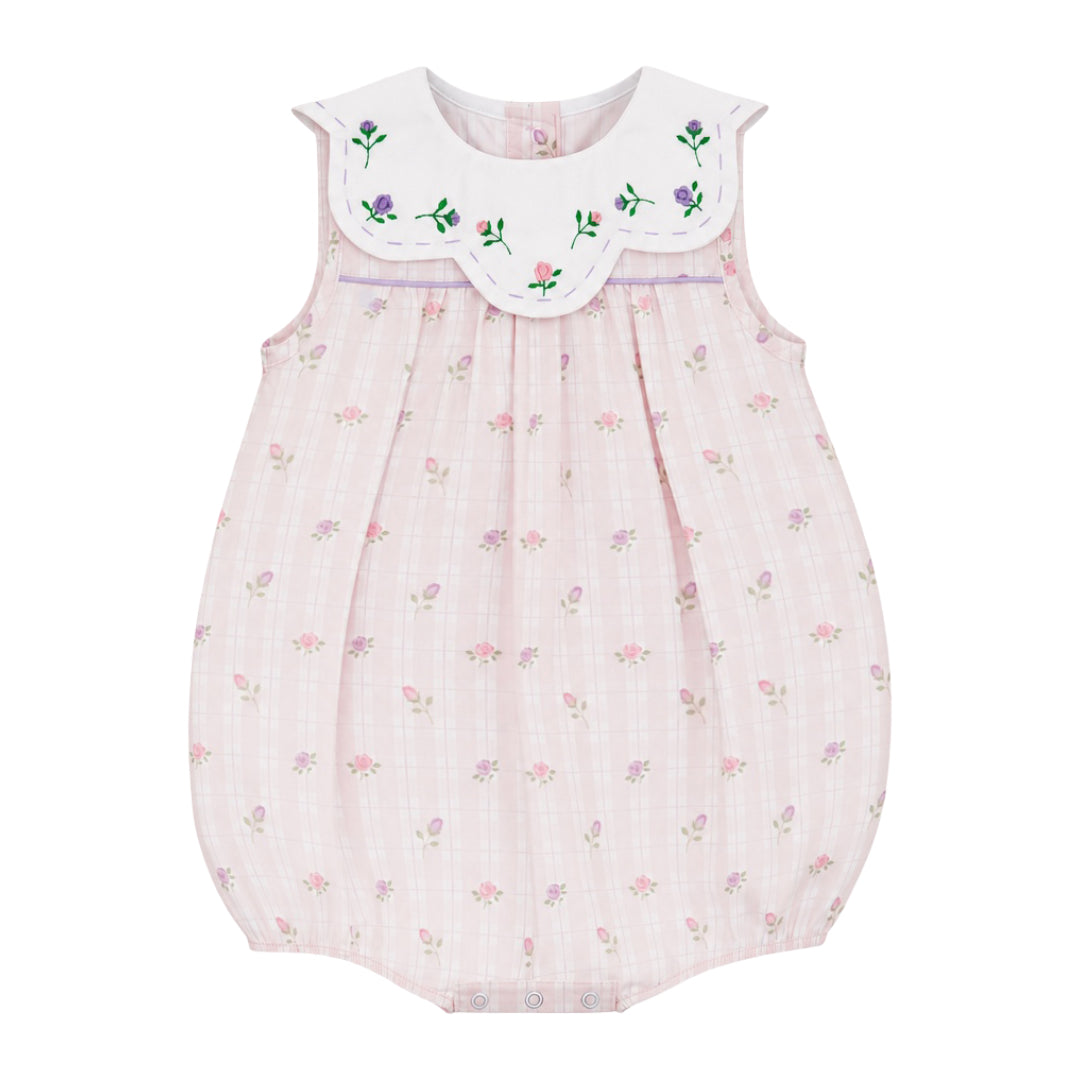 Gracie Bubble, Plaid Petals