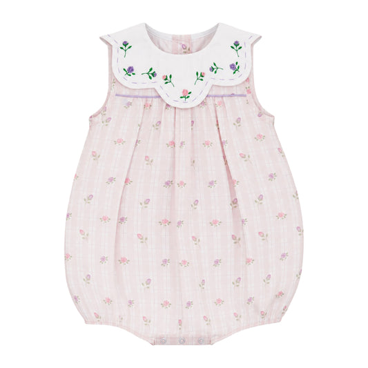 Gracie Bubble, Plaid Petals