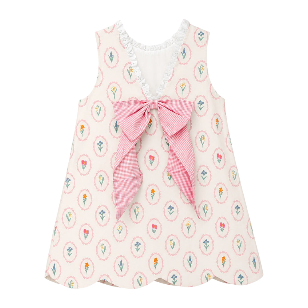 Belle Dress, Floral Frames