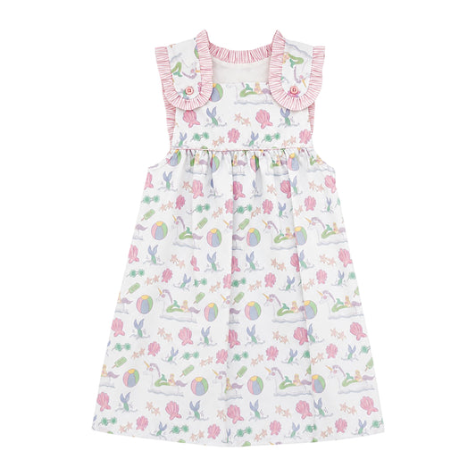 Macy Dress, Mystical Waves
