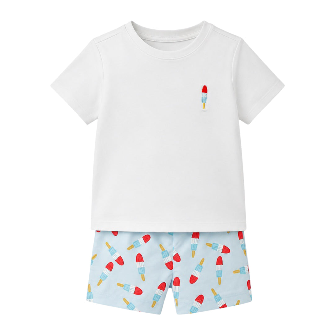 Tyler Short Set, Patriotic Pops
