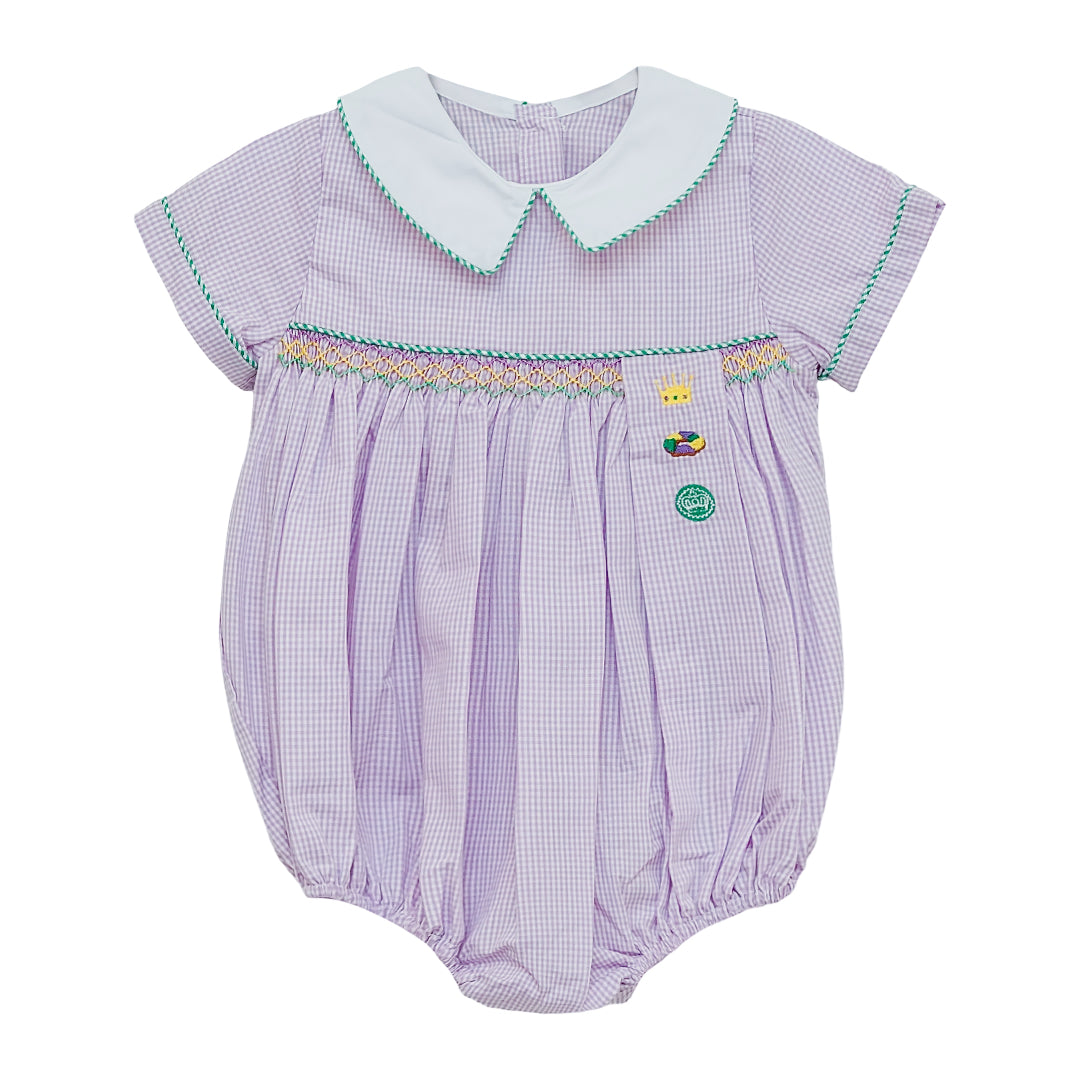 Matthew Smocked Bubble, Mardi Gras Trio