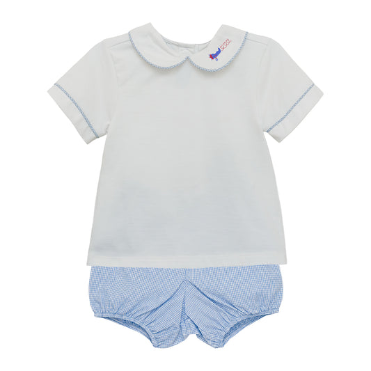 Peter Bloomer Short Set, Airplane Hearts