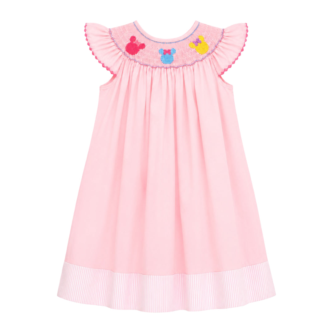 Eloise Angel Wing Bishop Dress, Magic Smocked