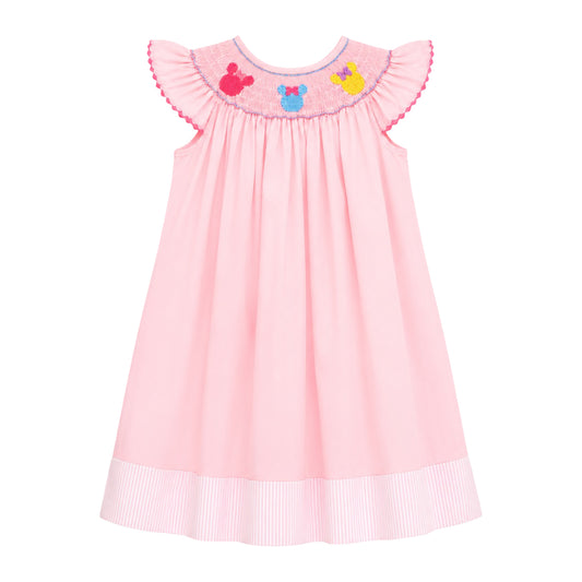 Eloise Angel Wing Bishop Dress, Magic Smocked