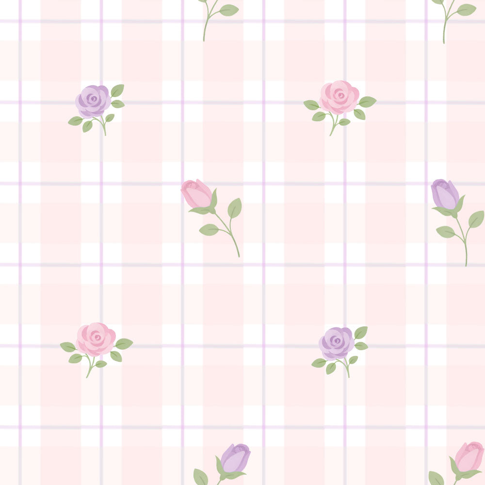 Gracie Bubble, Plaid Petals