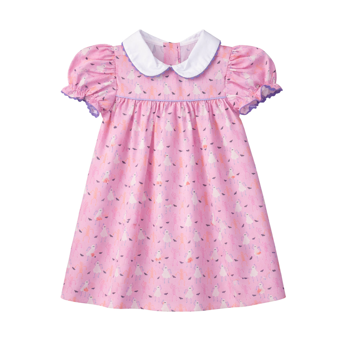 Annabelle Dress, Dancing Skeletons Print