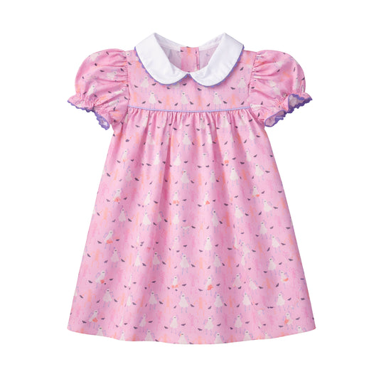 Annabelle Dress, Dancing Skeletons Print