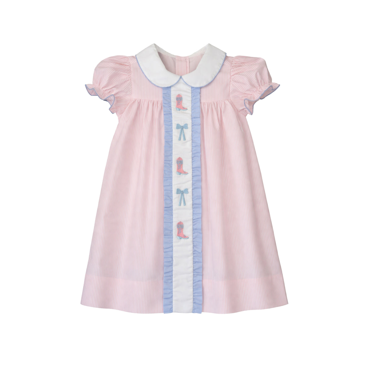 Heidi Dress, Boots and Bows