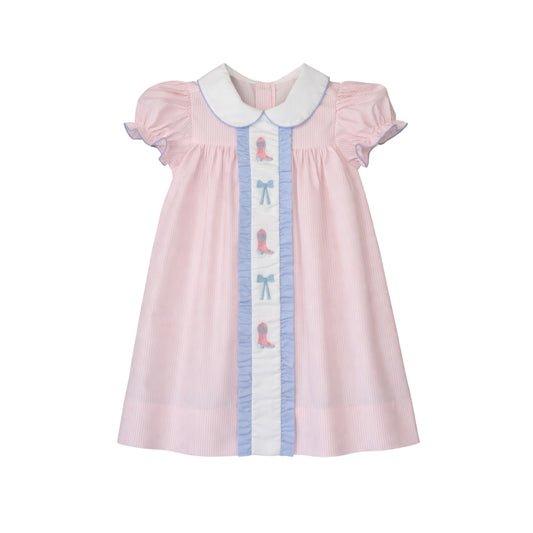 Heidi Dress, Boots and Bows