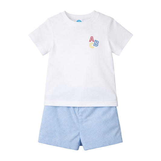 Tyler Short Set, ABC Gingham
