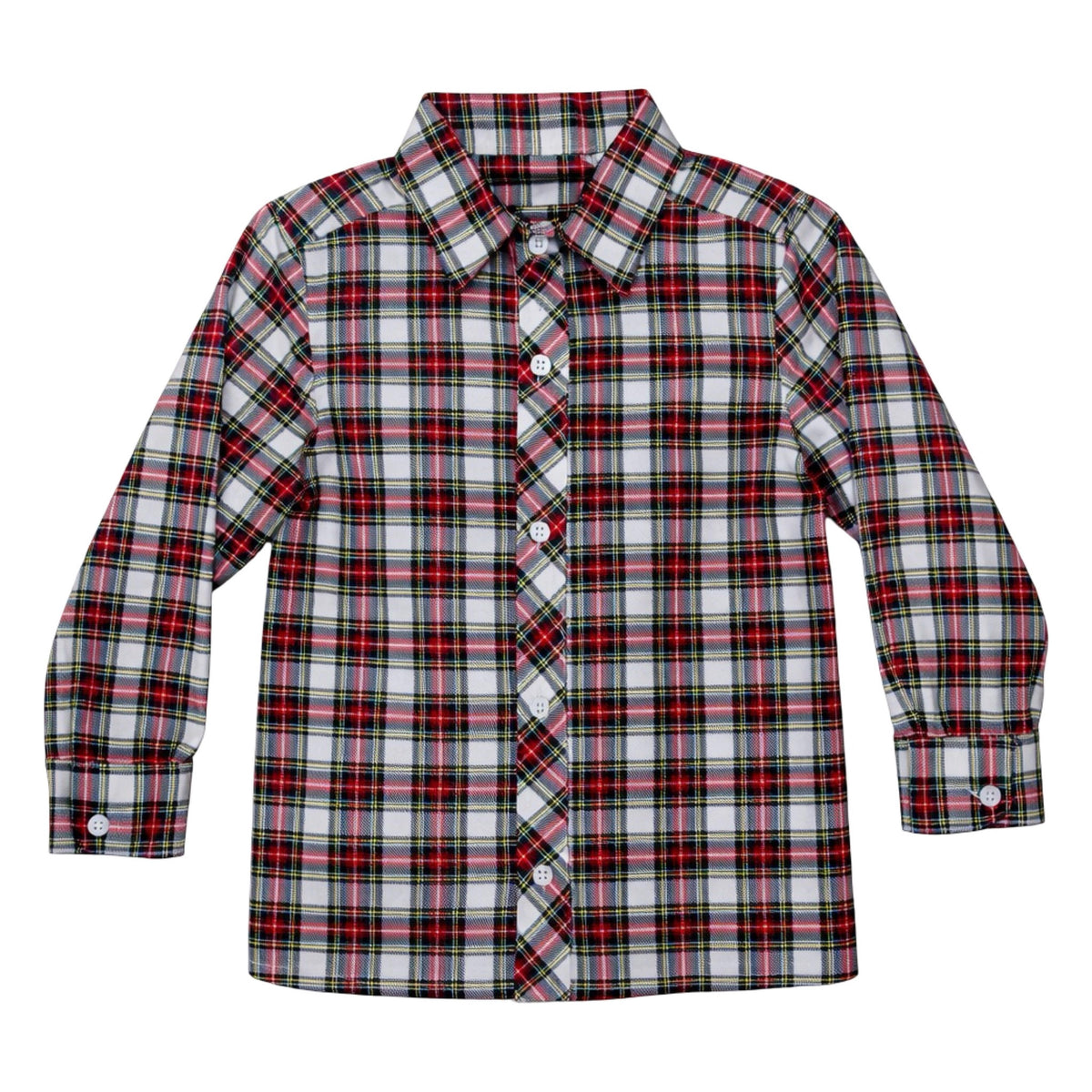 Wade Button Down, Christmas Tartan
